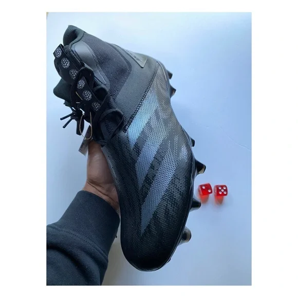 Adizero Chaos Lineman Cleats BLK　28.5㎝　E adidas Men's Adizero Chaos Linemen Football Cleats – League